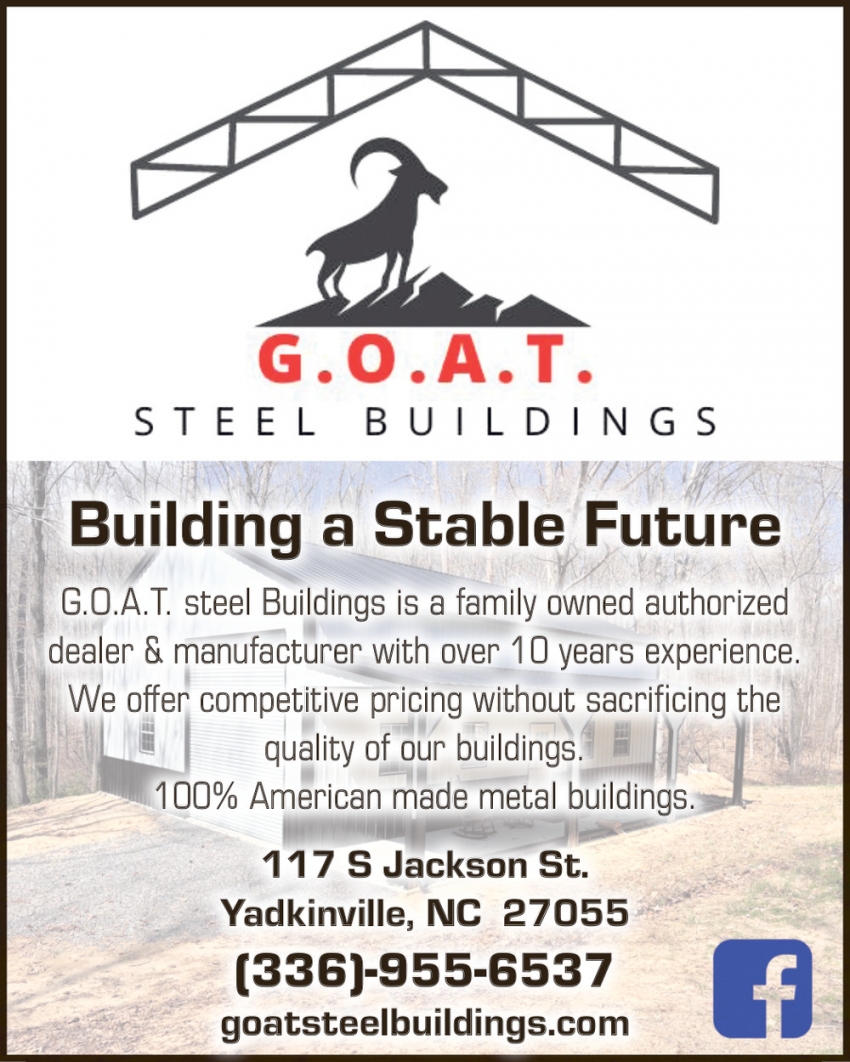 G.O.A.T. Steel Buildings