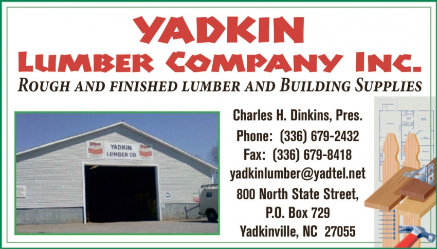 Yadkin Lumber Company Inc.
