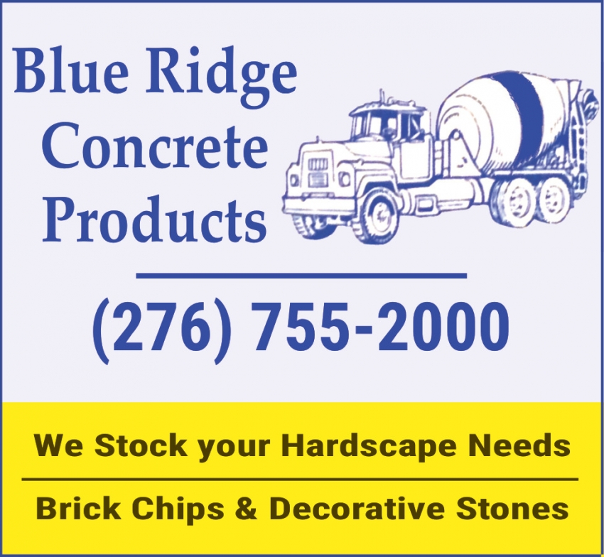 Blue Ridge Concrete Products Inc.