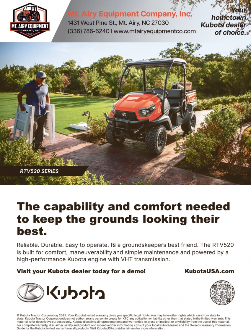 Mt. Airy Equipment Company, Inc.