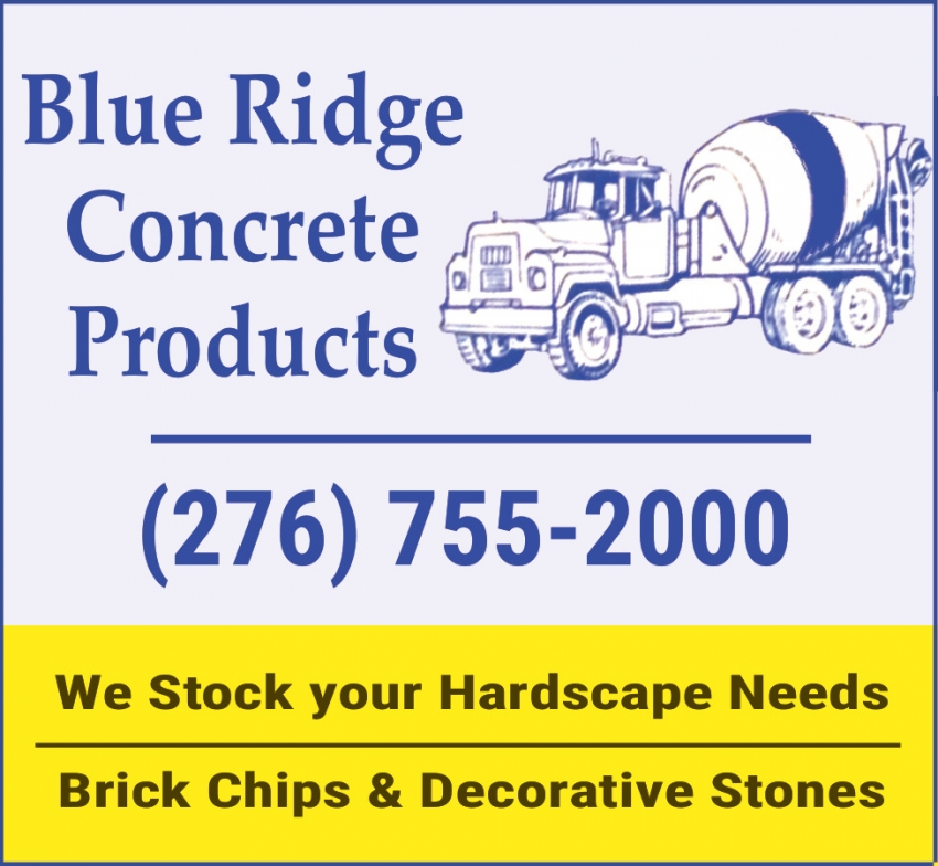Blue Ridge Concrete Products Inc.