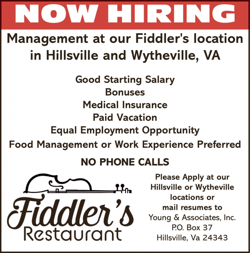 Fiddler's Restaurant