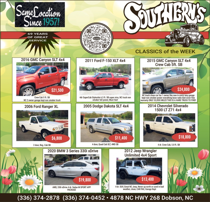 Southern's Used Cars