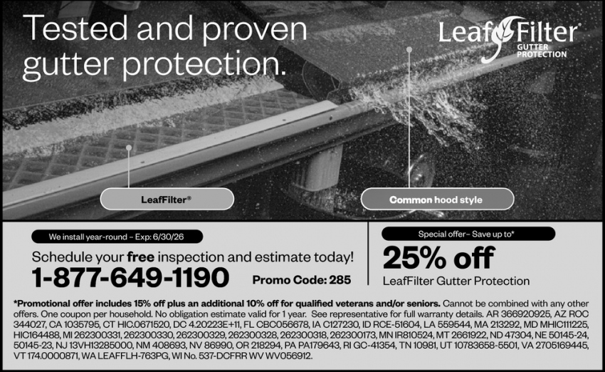 Leaf Filter Gutter Protection
