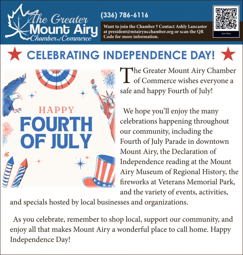 The Greater Mount Airy Chamber of Commerce