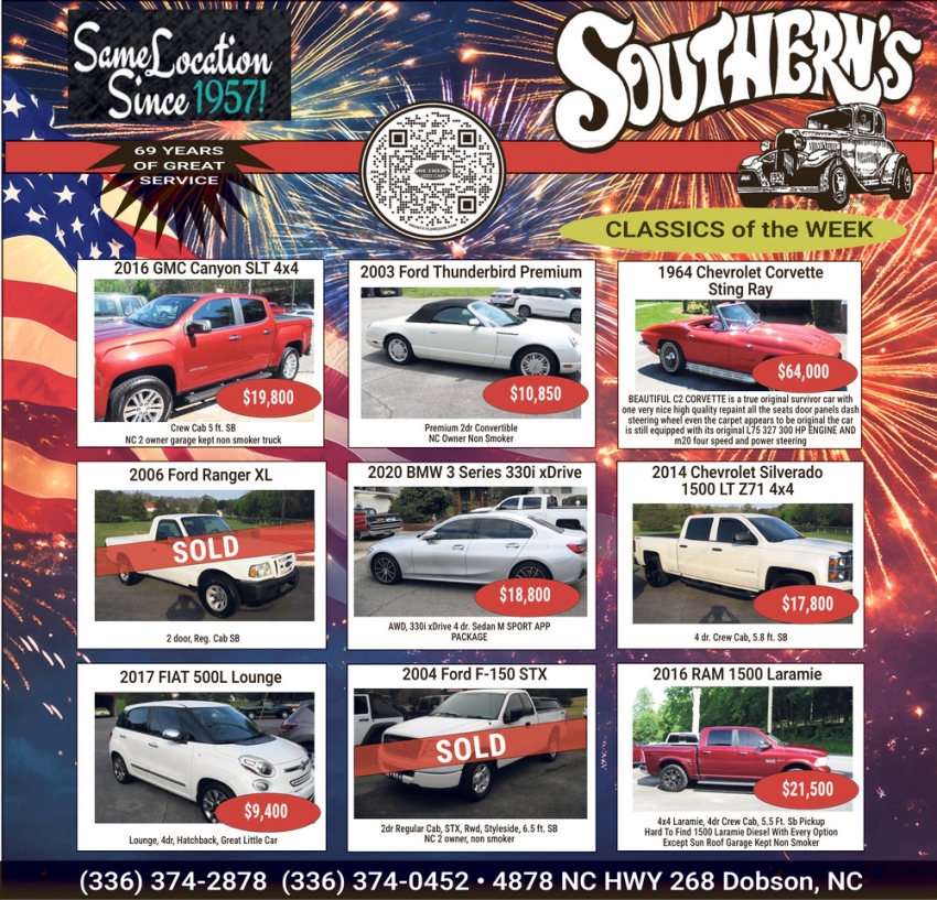 Southern's Used Cars