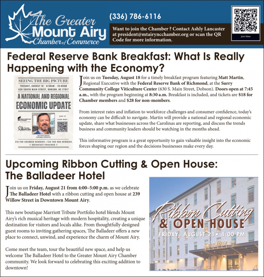 Federal Reserve Bank Breakfast & Ribbon Cutting - August 18, 21, 2026