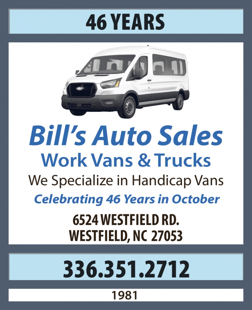 Bill's Auto Sales