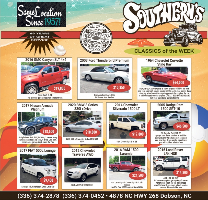 Southern's Used Cars