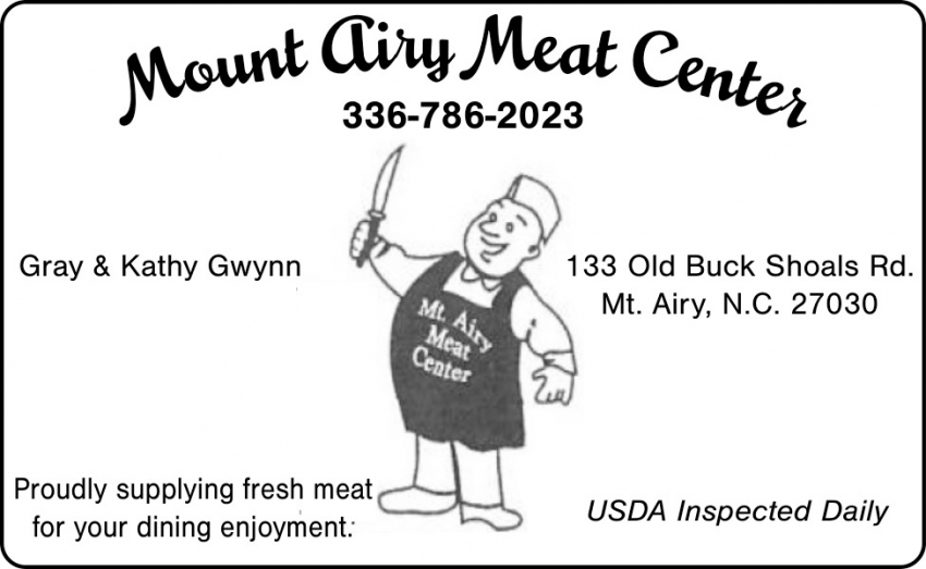 Mount Airy Meat Center