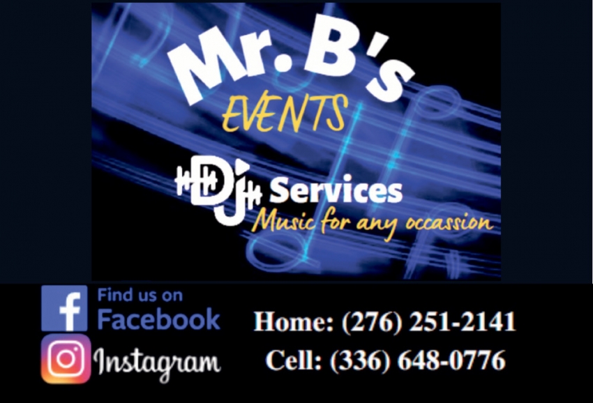 Mr. B's Events