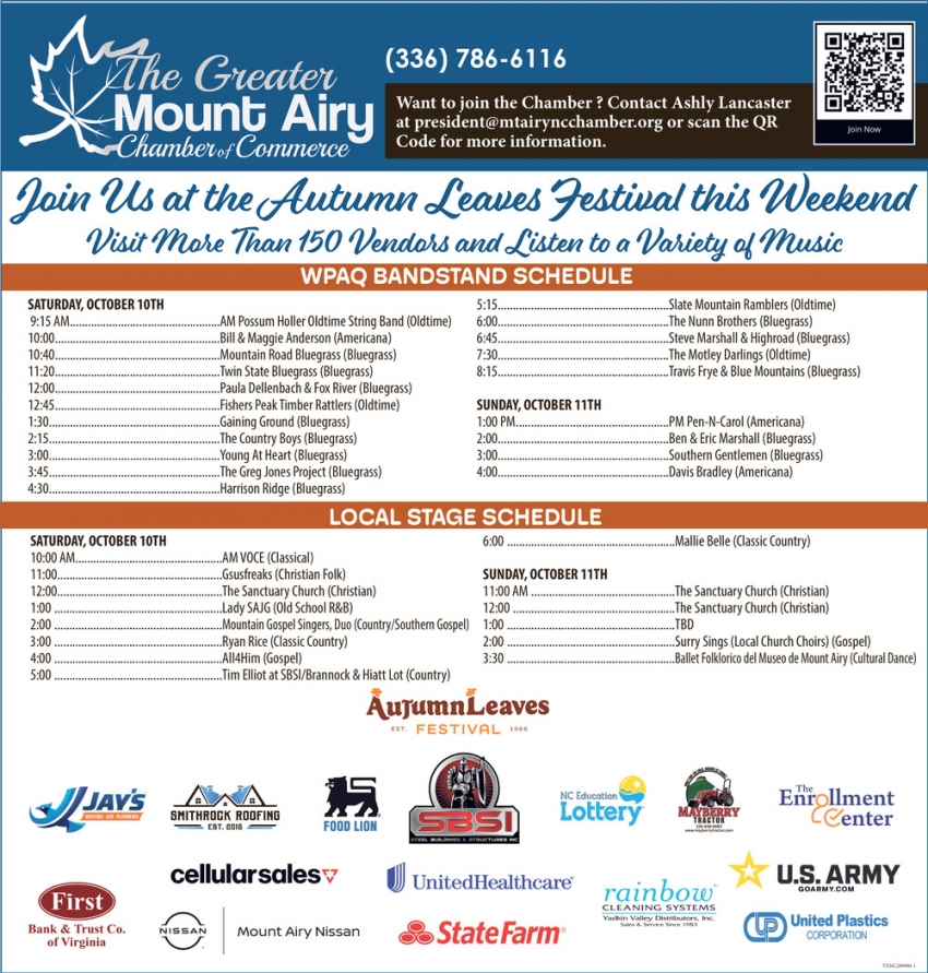 The Greater Mount Airy Chamber of Commerce