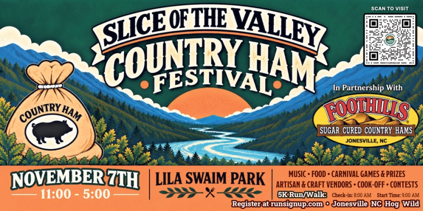 Slice of the Valley Country Ham Festival - Nov. 7, 2026