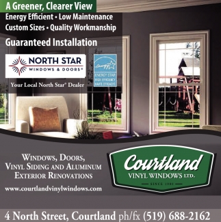 A Greener, Clearer View, Courtland Vinyl Windows Ltd., Courtland, ON