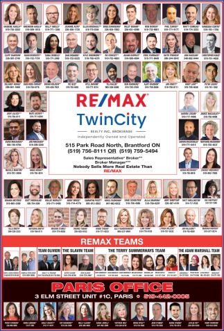 REMAX TEAMS, Re/Max Twin City Realty, Inc, New Hamburg, ON