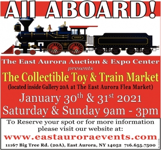 All Aboard! The Collectible Toy & Train Market