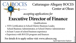 Executive Director of Finance