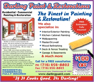 The Finest in Painting & Restoration