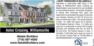 Luxury Townhomes in Williamsville