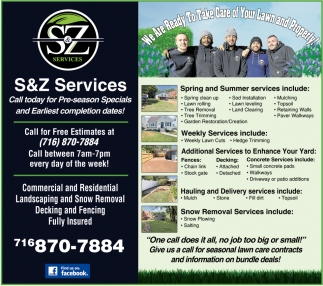 We Are Ready To Take Care Of Your Lawn and Property