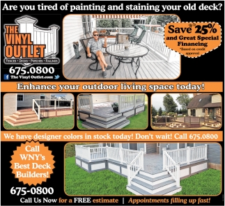 Are You Tired of Painting and Staining Your Old Deck?