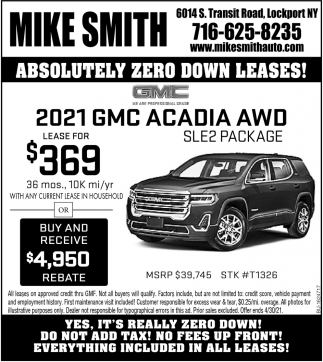 2021 GMC Acadia AWD
