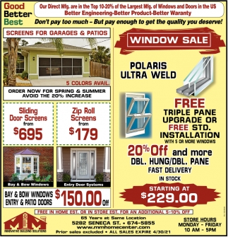 Window Sale
