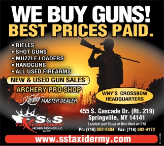 We Buy Guns! Best Prices Paid