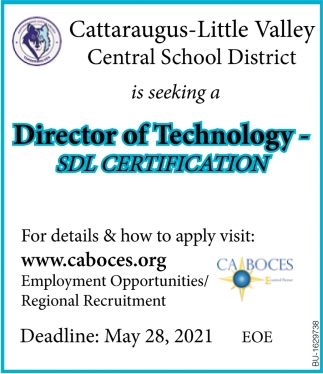 Director of Technology - SDL Certification