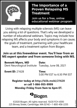 The Importance of a Proven Relapsing MS Treatment