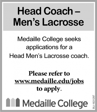 Head Coach - Men's Lacrosse
