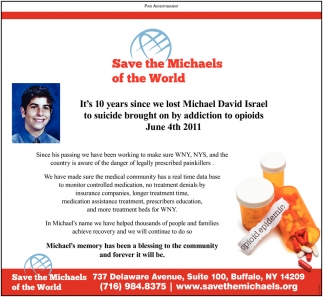 Save The Michaels Of The World
