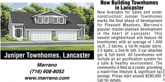 Now Building Townhomes in Lancaster