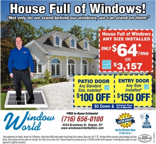 House Full Of Windows!