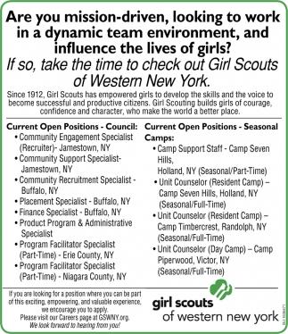 Check Out Girl Scouts of Western New York