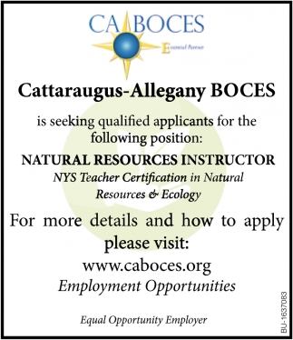Natural Resources Instructor