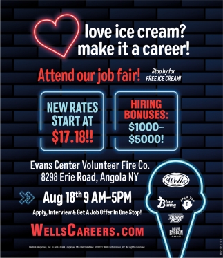 Ice Cream Makers Wanted