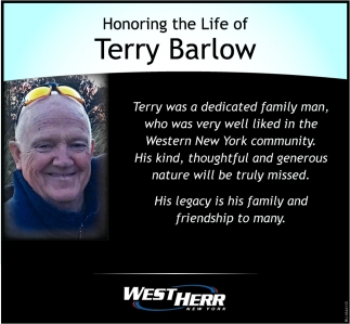 Honoring the Life of Terry Barlow