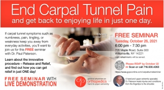 End Carpal Tunnel Pain