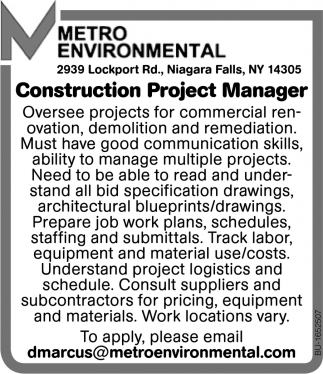 Consruction Project Manager
