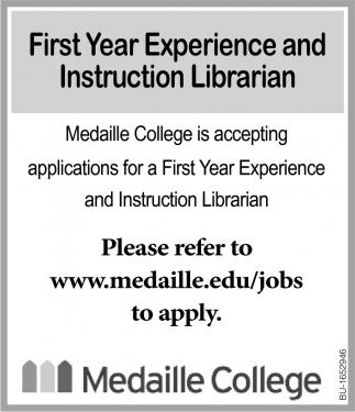 First Year Experience and Instruction Librarian