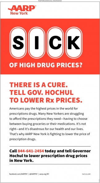 Sick Of High Drug Prices?