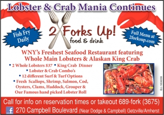 Lobster & Crab Mania Continues