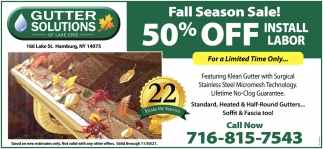 Fall Season Sale!