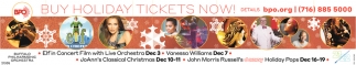 Buy Holiday Tickets Now!