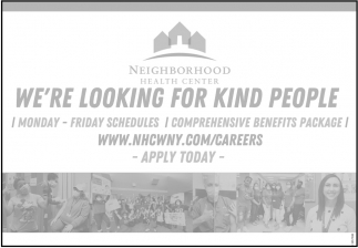 We're Looking For Kind People