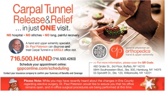 Join Us For A Free Carpal Tunnel Seminar