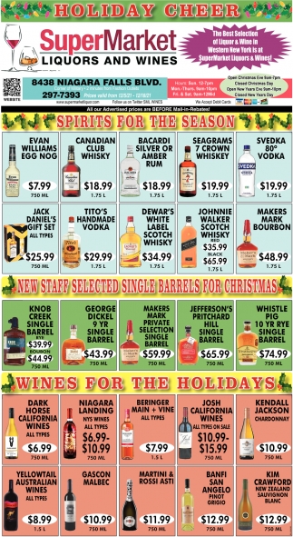 The Best Selection of Liquor and Wine