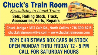 Specializing in Lionel Trains