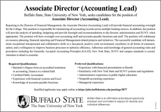 Associate Director (Accounting Lead)